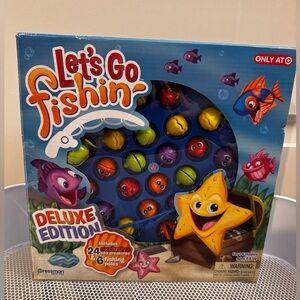 Pressman Let's Go Fishin' Game - Colorful Fishing Fun